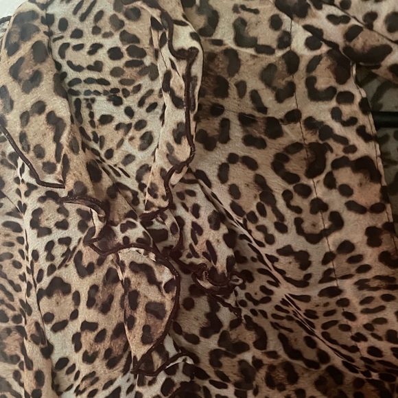 Zara Cheetah button down - Picture 5 of 6